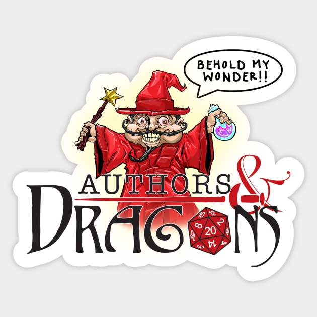 Jorcerer The Sorcerer! Sticker by AuthorsandDragons